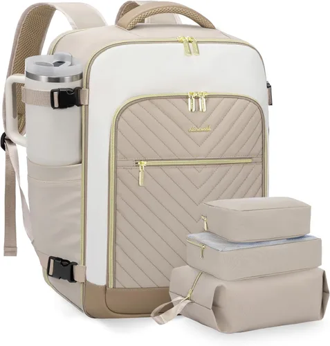 Miniatura 10 de LOVEVOOK Mochila de Viaje Grande, Mochila de Equipaje de Mano para Aviones, Viajes