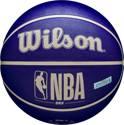 Miniatura 14 de Wilson NBA DRV Plus Dazzle Camo Balón de Baloncesto para Exteriores - Beige/Azul, Talla 7-29.5" Dazzle Camo Beige/Azul