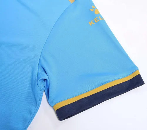 Miniatura 5 de KELME Conjunto de uniforme de fútbol para niños, adultos, niños y niñas, camiseta de fútbol y pantalones cortos, equipo deportivo atlético, camiseta