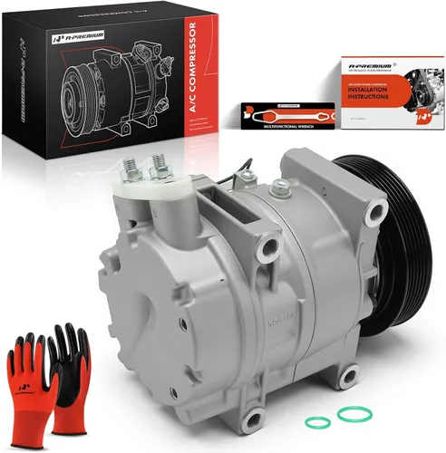 Miniatura 10 de A-Premium Compresor A/C con embrague compatible con Infiniti I30 3.0L 1999, Nissan Maxima 3.0L 1998-1999