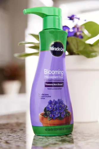 Miniatura 2 de Miracle-Gro Blooming Houseplant Food, fertilizante para plantas, 8 onzas (paquete de 6)