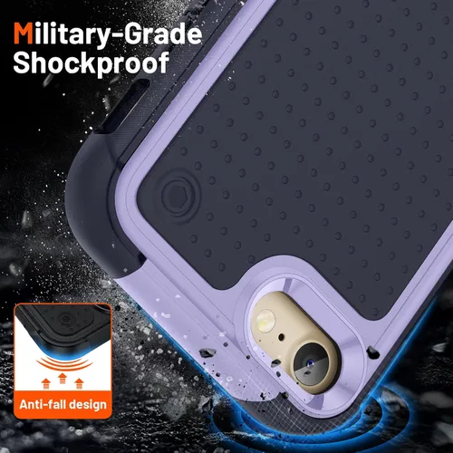 Miniatura 300 de Jeylly Funda para iPhone SE/Funda para iPhone 5S, Exterior de Plástico Duro que Absorbe Golpes + Interior de Silicona de Goma Defensor contra