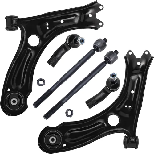 Miniatura 19 de Detroit Axle - Kit de extremo delantero para Chrysler 300 Dodge Charger Challenger 2011-2023, 2 brazos de control inferiores traseros 2 varillas