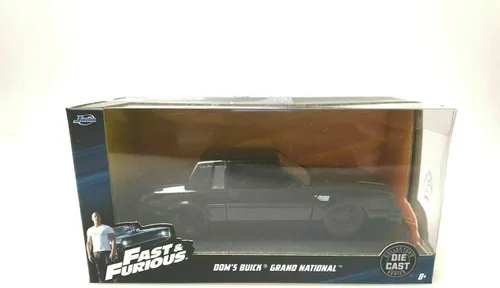 Miniatura 3 de Jada Fast & Furious 1:32 Dom's Buick Grand National - Coche fundido a presión, juguetes para Kdis y adultos