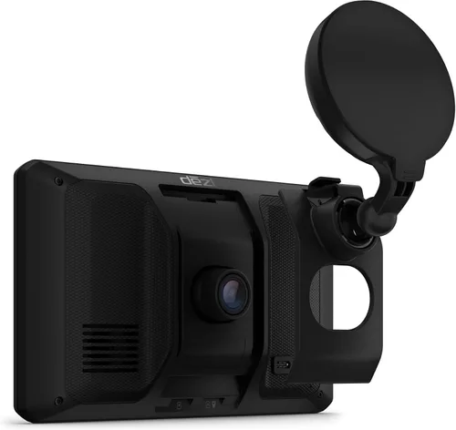 Miniatura 4 de Garmin dēzlCam OTR710, navegador GPS grande y fácil de leer para camiones de 7 pulgadas, cámara de tablero incorporada, detección automática