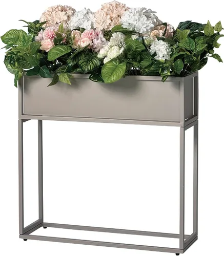 Miniatura 9 de Cocoyard - Maceta elevada – Cama de jardín elevada duradera con agujeros de drenaje para plantas altas, hierbas y flores, maceta rectangular