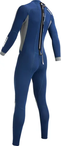 Miniatura 3 de Cressi Traje de neopreno completo para mujer con cremallera trasera para buceo y actividades acuáticas - Rápido 0.118 in: diseñado en Italia