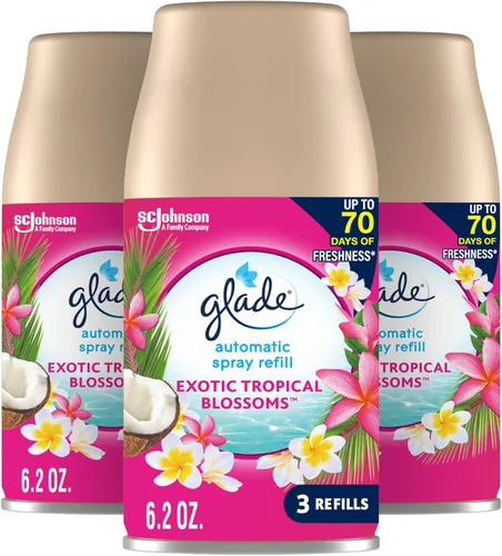 Miniatura 16 de Glade - Repuesto automático de aspersión, ambientador para el hogar y el baño, Aqua Waves, 6.2 oz, 3