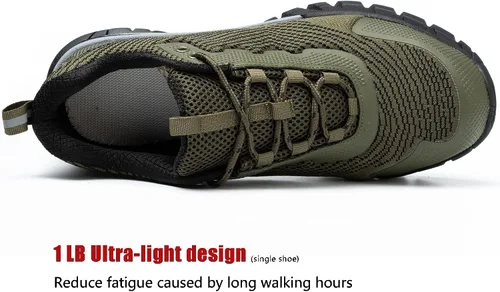 Miniatura 36 de ulogu Zapatos de senderismo impermeables para hombres y mujeres, cómodos, ligeros, antideslizantes, para caminar todo el día, para trabajar y caminar