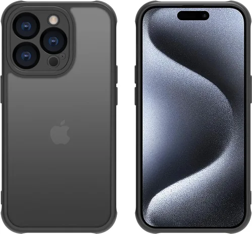 Miniatura 128 de PinLiSheng Funda mate para iPhone 11, funda protectora dura y delgada con protección a prueba de golpes, funda trasera translúcida y mate para Gris