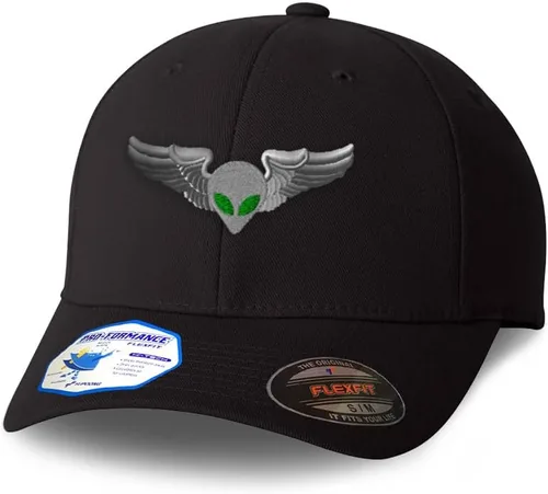 Sombreros Flexfit personalizados para hombres y mujeres Janet Airlines Pilot Alien B bordado poliéster sombrero de béisbol gorra de béisbol