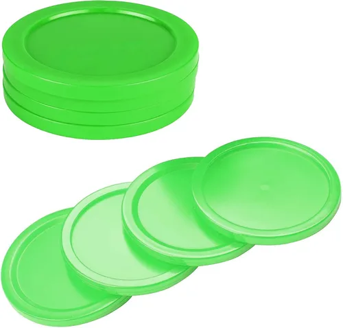 Discos de hockey aéreo de 3.25 o 2.5 pulgadas - Discos profesionales y duraderos para mesas grandes - Compatibles con mazos y metas estándar - Los