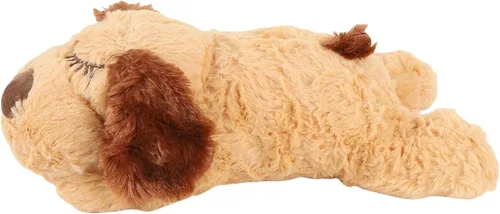 Miniatura 3 de Juguetes, animal de peluche interactivo con latido del corazón real, juguete de felpa suave y cómodo para gatos y perros, ayuda calmante