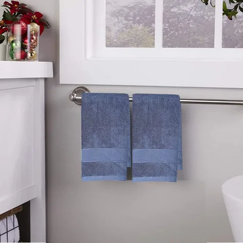 Miniatura 4 de Lchkrep Toallas de mano de baño de algodón de 14 x 30 pulgadas, toalla de mano gruesa, paño de baño, toallas suaves y absorbentes, juego para hotel