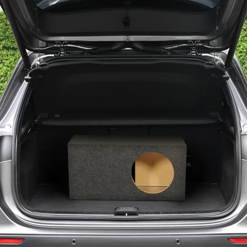 Miniatura 6 de QPower 15 Pulgadas de Alta Resistencia, Subwoofer de Vehículo Extra Grande para Audio de Coche, Caja Woofer con Tapizado de Alfombra, Ventilada