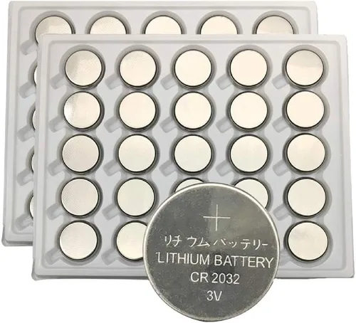 Miniatura 7 de 100pcs 2032 batería de celda de moneda CR2032 3V batería de botón de litio