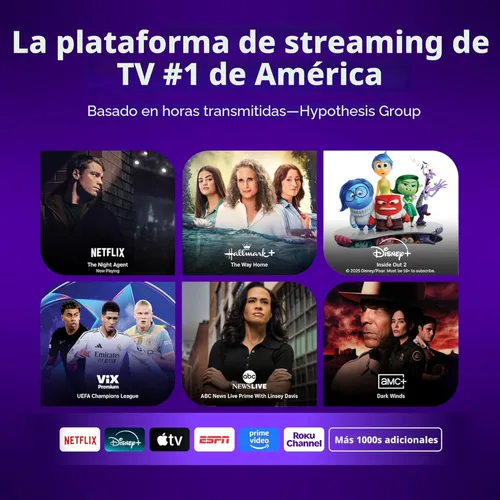 Miniatura 2 de Roku Smart TV – Serie Select de 24 pulgadas, 720p HD TV – Roku TV con control remoto por voz – Televisión LED de pantalla plana con Wi-Fi
