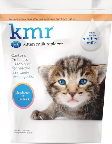 Miniatura 9 de PetAg KMR Kitten Milk Replacer Powder - 6 onzas - Fórmula en polvo para gatitos con prebióticos, probióticos y vitaminas para gatitos recién nacidos