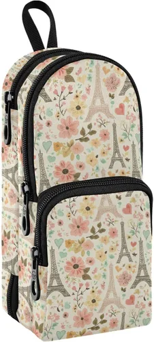 Miniatura 27 de Bolsa de lápiz colorida Bolsa de lápices duradera Caja organizadora Casos de papelería Estuche para lápices Estuche de pluma Colorido