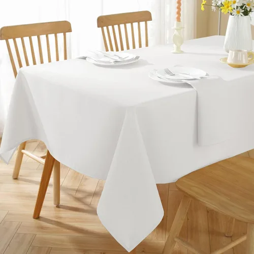 SASTYBALE Juego de 4 servilletas de lino sintético, sin arrugas, lavables, de tela suave, texturizada, para comedor, cena, fiesta, boda, vacaciones