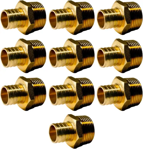 Miniatura 39 de XFITTING 1 pulgada Pex x 1 pulgada Adaptador Femenino NPT, 23-4-3=2X, 2 Piezas
