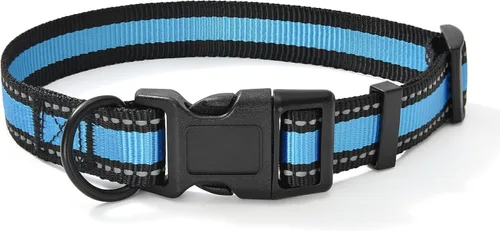 Miniatura 26 de Mile High Life Collar para perro Collares reflectantes de nailon para perros Collares ligeros para cachorros Collares rosados para perros 3