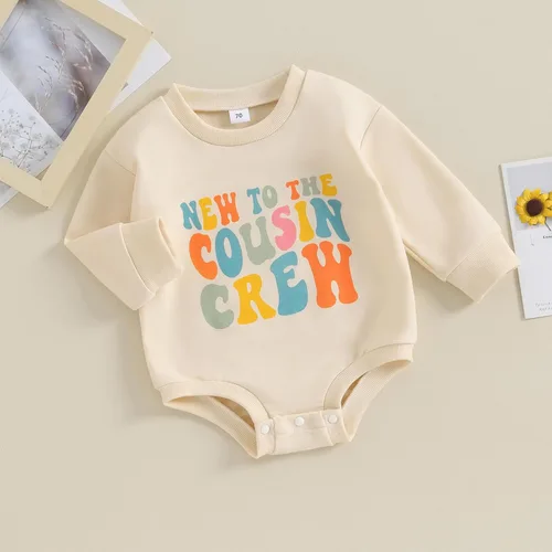 Miniatura 65 de FYBITBO Sudadera de cuello redondo para bebé niña y niño, mameluco de burbujas, camisa de manga larga, traje de San Valentín, ropa de otoño