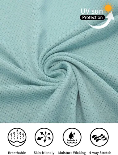 Miniatura 4 de marami Camisetas de golf para hombre, de secado rápido, ajustadas, de manga corta, transpirables, casuales, con bolsillo