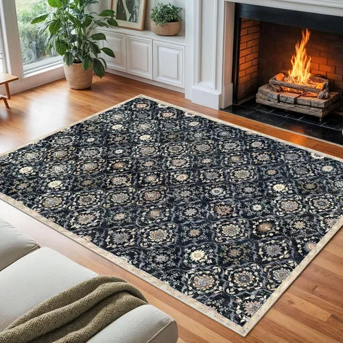 Miniatura 106 de KILOCOCO Alfombra de Pasillo 2x6, Alfombra de Pasillo Marroquí Súper Suave Lavable para Pasillo de Entrada, Alfombra de Cocina de Pasillo de Lana