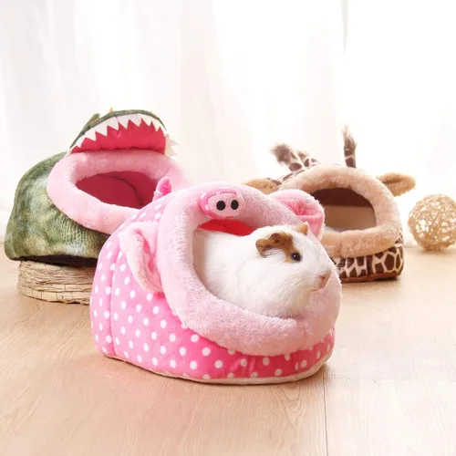 Miniatura 5 de LEFTSTARER Cama y Escondite para Conejo y Rata para Hurón, Erizo, Dormir y Ocultarse, Accesorios de Jaula de Juguetes para Pequeños Animales