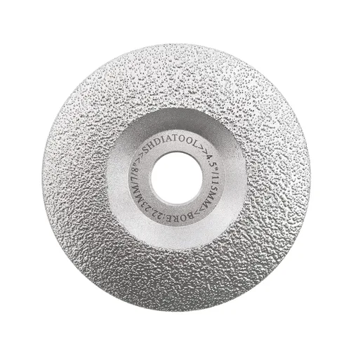 Miniatura 6 de SHDIATOOL Muela abrasiva de diamante de 4 pulgadas para granito mármol hierro acero albañilería taza disco de pulido encaja 7/8 pulgadas eje