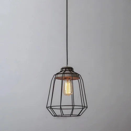 Miniatura 8 de Lámparas colgantes modernas vintage, estilo americano, pantalla de metal negro, iluminación colgante de techo, lámpara de techo con acabado
