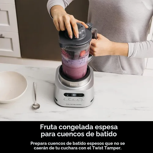 Miniatura 9 de Ninja Blender and Food Processor Combo, Foodi Power Blenders For-Kitchen and Personal Size, Smoothie Maker, 6 Functions for Spreads, Shakes and