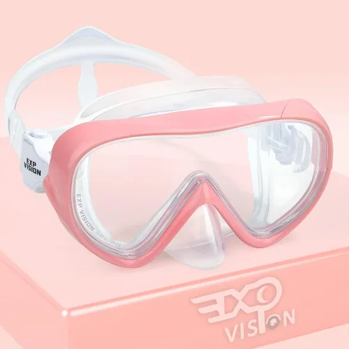 Miniatura 14 de Máscara de buceo para niños, máscara de buceo para niños, gafas de natación antivaho con cubierta para la nariz para esnórquel, buceo, natación