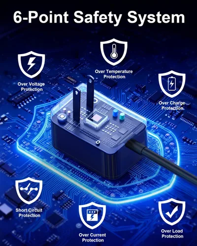Miniatura 3 de Adaptador de corriente de 5V 2A para Yealink T54W compatible con Yealink Phone T54W, T46U, T57W, T48U, T46S, T53W, MP54, MP56, cable de alimentación