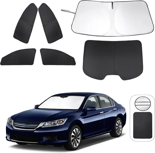 Miniatura 22 de TINGLU Parasoles para Ventanas para Mazda 3 2019-2026 Accesorios Coche Ventanas Laterales Completas Parabrisas Triangular Trasero Protector Solar
