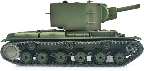 Miniatura 3 de TOUCAN RC HOBBY US en stock Henglong 1/16 actualizado 7.0 Soviético KV-2 RTR RC Tank Gigant 3949 Metal Tracks BB Airsoft que disparar balas BB