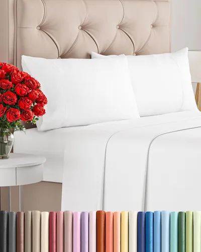 Miniatura 104 de Juego de sábanas Queen de 6 piezas, sábanas tamaño Queen, ropa de cama suave de lujo de hotel, refrescante, cómoda y transpirable, 1 encimera, 1 26