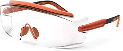 Miniatura 10 de Gafas de seguridad antivaho Gafas de seguridad sobre gafas protectoras con lentes antiarañazos ajustables Negro