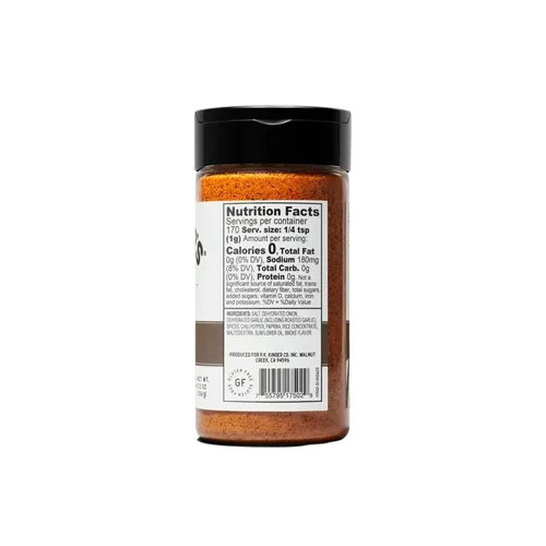 Miniatura 2 de Kinders - Condimento para ajo de leña, paquete de 1 (6 onzas) con paño de microfibra y tarjeta de hack de cocina Amcient