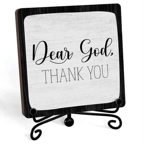 Miniatura 38 de Decoración Inspiradora Cristiana para Escritorio, Letrero "Dios Todavía Está Escribiendo Tu Historia", Decoración de Escritorio para Oficina, Hogar