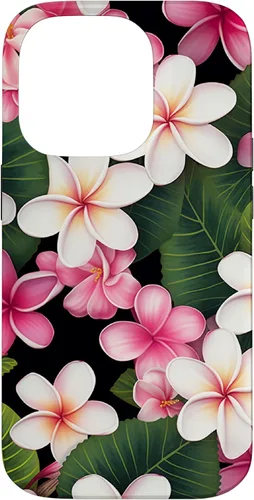 Miniatura 16 de Funda para iPhone 14 Plumeria Flower Pretty Garden Hawaii