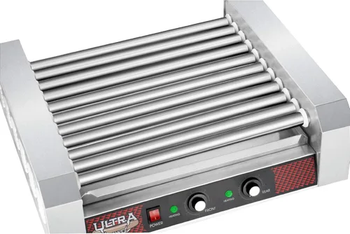 Miniatura 2 de Great Northern Popcorn 11 Machine - Rodillo para perros calientes para encimera con zonas de temperatura duales que hace hasta 30 perros calientes