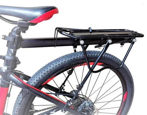 Miniatura 4 de Acomfort portaequipajes para bicicletas capacidad 110 libras, ajustable, accesorios para bicicleta