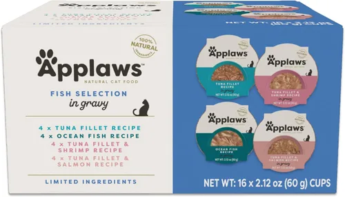 Miniatura 14 de Applaws Alimento húmedo natural para gatos en salsa, ingredientes limitados y naturales, alto contenido de proteínas sin aditivos artificiales