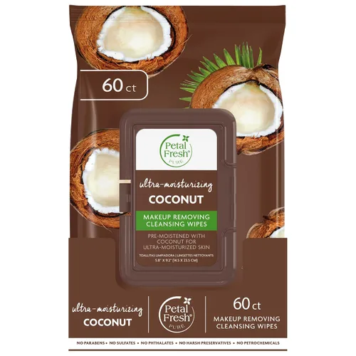 Miniatura 9 de Petal Fresh Eliminación de maquillaje de árbol de té y menta, toallitas limpiadoras, toallitas faciales suaves, limpieza diaria, vegano y libre