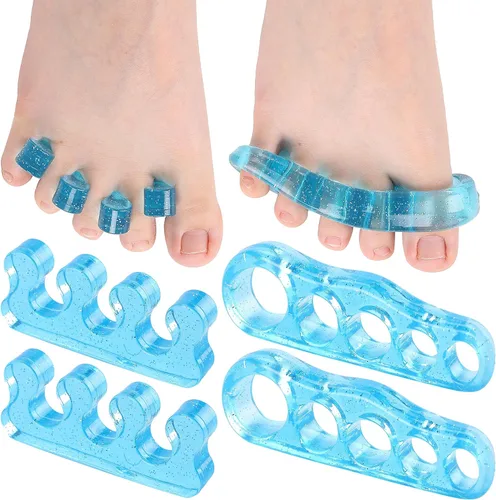 Original ToePal Separador y enderezador de dedos, para dedos relajados, alivio del dolor de juanetes, dedo martillo y más, para hombres y mujeres