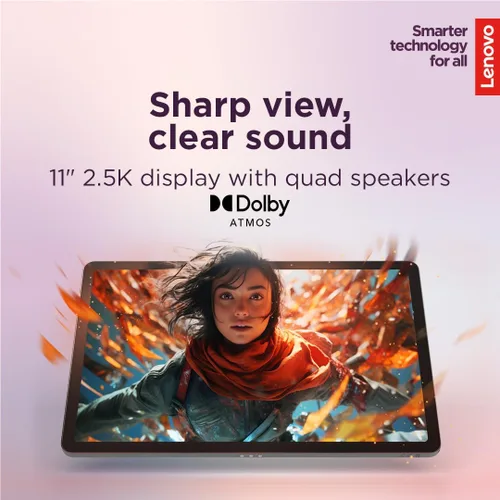 Miniatura 5 de Lenovo Idea Tab - Tablet para Universidad - Pantalla táctil IPS de 11" 2.5K - 90Hz - MediaTek Dimensity 6300 - 8 GB de memoria - 256 GB
