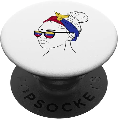 Miniatura 6 de Venezuelan Girl Venezuela Heritage Venezuelan Roots PopSockets MagSafe PopGrip for iPhone