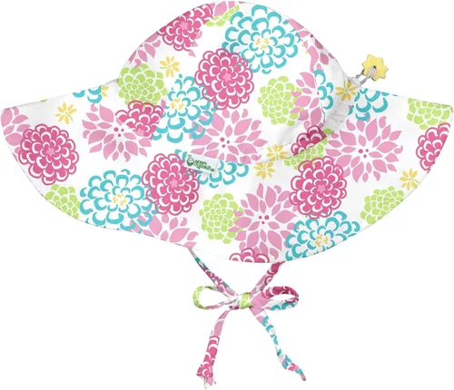 Sombrero de protección solar Fun Brim - Aqua Coral Reef